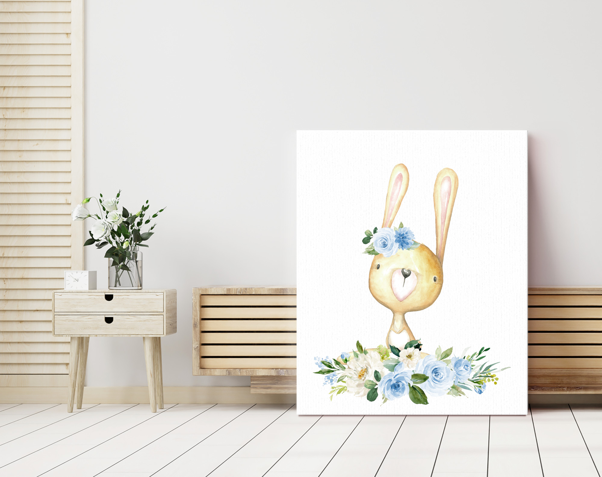 Blue Flowers Baby Woodland Animals Nursery Prints, Nursery Wall Art, Boy Nursery Decor, Printable File, SH09 Blue Flowers Baby Woodland Animals Nursery Prints, Nursery Wall Art, Boy Nursery Decor, Printable File, SH09