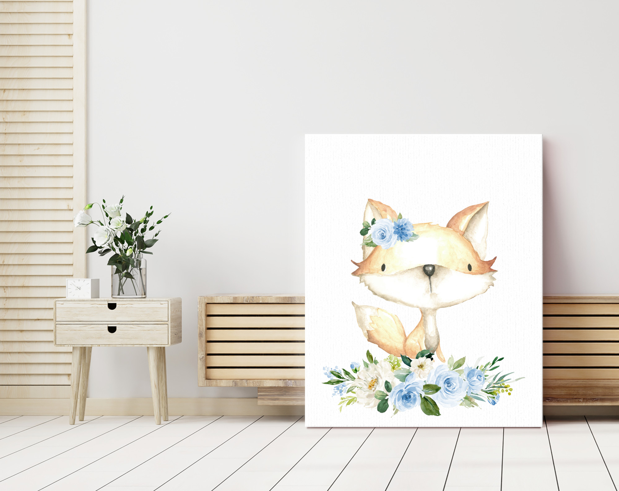 Blue Flowers Baby Woodland Animals Nursery Prints, Nursery Wall Art, Boy Nursery Decor, Printable File, SH09 Blue Flowers Baby Woodland Animals Nursery Prints, Nursery Wall Art, Boy Nursery Decor, Printable File, SH09
