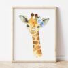 Blue Flowers Jungle Animals Nursery Prints, Nursery Wall Art, Boy Nursery Decor, Printable File, SH11 Blue Flowers Jungle Animals Nursery Prints, Nursery Wall Art, Boy Nursery Decor, Printable File, SH11