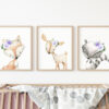 Purple Flowers Boho Woodland Animals Nursery Prints, Nursery Wall Art, Gender Neutral Nursery, Printable File, SH12 Purple Flowers Boho Woodland Animals Nursery Prints, Nursery Wall Art, Gender Neutral Nursery, Printable File, SH12