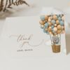 Bear and Blue Balloons Thank You Card, Boy Baby Shower, Printable File, Edit Yourself, SH17 Bear and Blue Balloons Thank You Card, Boy Baby Shower, Printable File, Edit Yourself, SH17