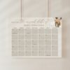 Bear in Brown Balloon Guess the Due Date, Baby Shower Game, Gender Neutral Baby Shower, Printable File, Edit Yourself, SH19 Bear in Brown Balloon Guess the Due Date, Baby Shower Game, Gender Neutral Baby Shower, Printable File, Edit Yourself, SH19