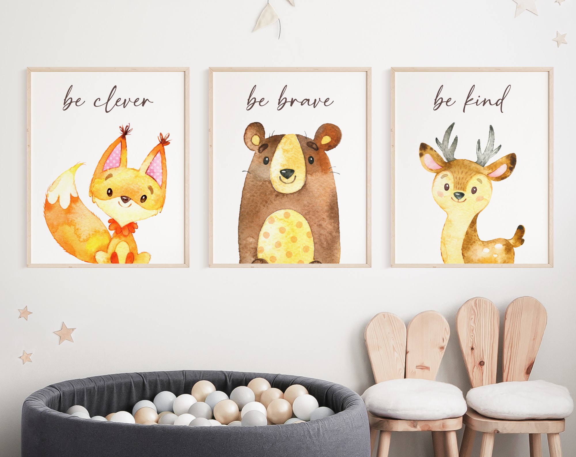 Woodland Animals Quotes Nursery Prints, Nursery Wall Art, Gender Neutral, Printable File, SH27 Woodland Animals Quotes Nursery Prints, Nursery Wall Art, Gender Neutral, Printable File, SH27