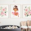 African American Ballerina Nursery Wall Art, Nursery Prints, Girl Nursery Decor, Printable File, SH39 African American Ballerina Nursery Wall Art, Nursery Prints, Girl Nursery Decor, Printable File, SH39