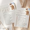 Teddy Bear with Blue Balloons Baby Shower Games Bundle, Set of 35 Games, Boy Baby Shower, Printable File, Edit Yourself, SH65 Teddy Bear with Blue Balloons Baby Shower Games Bundle, Set of 35 Games, Boy Baby Shower, Printable File, Edit Yourself, SH65