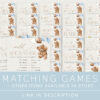Teddy Bear with Blue Balloons Baby Shower Games Bundle, Set of 35 Games, Boy Baby Shower, Printable File, Edit Yourself, SH65 Teddy Bear with Blue Balloons Baby Shower Games Bundle, Set of 35 Games, Boy Baby Shower, Printable File, Edit Yourself, SH65
