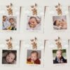 Teddy Bear with Brown Balloons First Year Photos, First Birthday, Boy Birthday, Printable File, Edit Yourself, SH69 Teddy Bear with Brown Balloons First Year Photos, First Birthday, Boy Birthday, Printable File, Edit Yourself, SH69