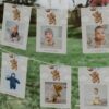 Teddy Bear with Blue Balloons First Year Photos, First Birthday, Boy Birthday, Printable File, Edit Yourself, SH70 Teddy Bear with Blue Balloons First Year Photos, First Birthday, Boy Birthday, Printable File, Edit Yourself, SH70