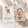 Teddy Bear with Green Balloons Thank You Card, First Birthday, Boy Birthday, Printable File, Edit Yourself, SH71 Teddy Bear with Green Balloons Thank You Card, First Birthday, Boy Birthday, Printable File, Edit Yourself, SH71