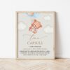 Baby Bear with Blue Balloons Time Capsule, First Birthday, Boy Birthday, Printable File, Edit Yourself, SH76 Baby Bear with Blue Balloons Time Capsule, First Birthday, Boy Birthday, Printable File, Edit Yourself, SH76