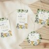 Jungle Animals Favor Tags, Gift Tags, First Birthday, Boy Birthday, Printable File, Edit Yourself, SH22