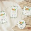 Cute Dinosaurs Favor Tags, Gift Tags, First Birthday, Boy Birthday, Printable File, Edit Yourself, SH25