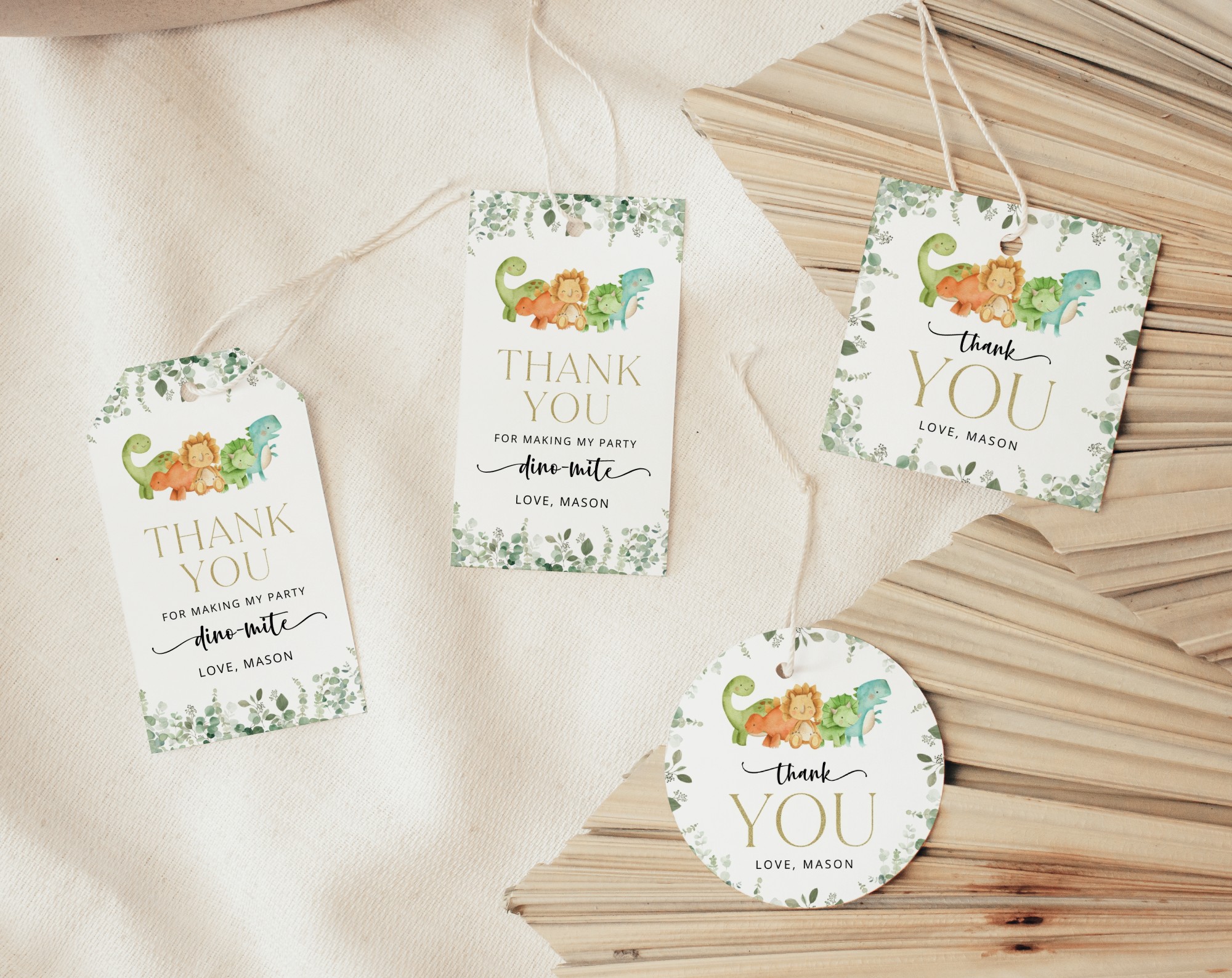 Cute Dinosaurs Favor Tags, Gift Tags, First Birthday, Boy Birthday, Printable File, Edit Yourself, SH25 Cute Dinosaurs Favor Tags, Gift Tags, First Birthday, Boy Birthday, Printable File, Edit Yourself, SH25