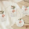 Baby Bear with Green Balloons Favor Tags, Gift Tags, First Birthday, Boy Birthday, Printable File, Edit Yourself, SH77 Baby Bear with Green Balloons Favor Tags, Gift Tags, First Birthday, Boy Birthday, Printable File, Edit Yourself, SH77