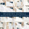 Navy Blue Flowers Wedding Bundle, Printable File, Edit Yourself, SH16 Navy Blue Flowers Wedding Bundle, Printable File, Edit Yourself, SH16