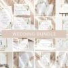 White Flowers Wedding Bundle, Printable File, Edit Yourself, SH33 White Flowers Wedding Bundle, Printable File, Edit Yourself, SH33