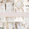 Blush Pink Flowers Wedding Bundle, Printable File, Edit Yourself, SH47 Blush Pink Flowers Wedding Bundle, Printable File, Edit Yourself, SH47