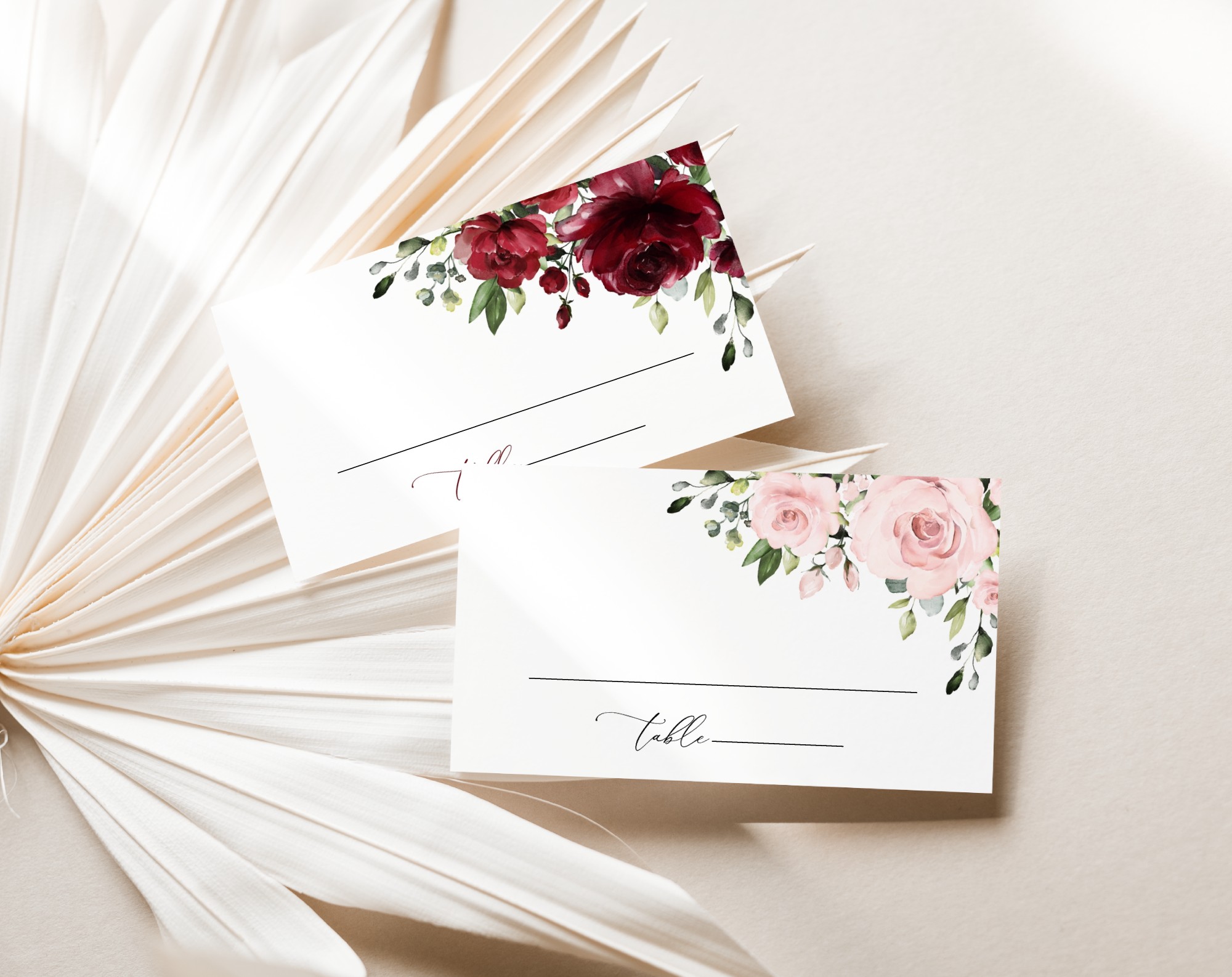 Wedding - Place Cards