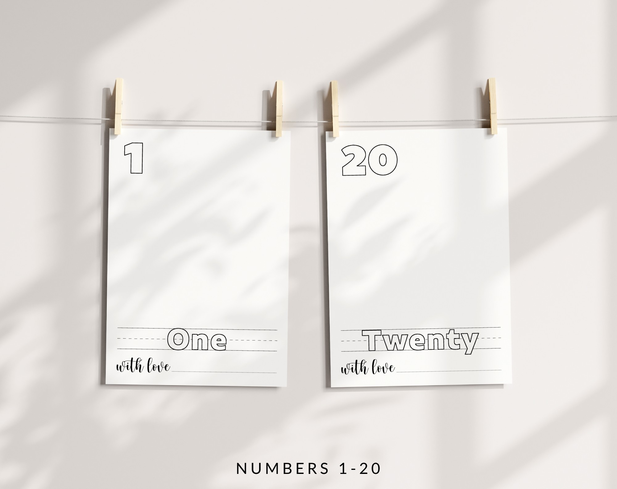 Baby's First 123 Book, Blank Version, Draw Your Own, Baby Shower Activity, Printable File, 2 Sizes Included Baby's First 123 Book, Blank Version, Draw Your Own, Baby Shower Activity, Printable File, 2 Sizes Included