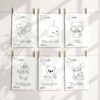 Baby's First Animals ABC Book, Coloring Pages, Baby Shower Activity, Printable File, 2 Sizes Included Baby's First Animals ABC Book, Coloring Pages, Baby Shower Activity, Printable File, 2 Sizes Included