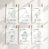 Spanish Baby's First ABC Book, Coloring Pages, Baby Shower Activity, Printable File, 2 Sizes Included Spanish Baby's First ABC Book, Coloring Pages, Baby Shower Activity, Printable File, 2 Sizes Included
