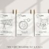 Spanish Baby's First ABC Book, Coloring Pages, Baby Shower Activity, Printable File, 2 Sizes Included Spanish Baby's First ABC Book, Coloring Pages, Baby Shower Activity, Printable File, 2 Sizes Included