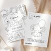 Spanish Baby's First ABC Book, Coloring Book, Baby Shower Activity, Printable File, 2 Sizes Included Spanish Baby's First ABC Book, Coloring Book, Baby Shower Activity, Printable File, 2 Sizes Included
