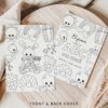 Spanish Baby's First ABC Book, Coloring Book, Baby Shower Activity, Printable File, 2 Sizes Included Spanish Baby's First ABC Book, Coloring Book, Baby Shower Activity, Printable File, 2 Sizes Included