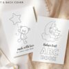 Baby's First ABC Book, Blank Version, Draw Your Own, Baby Shower Activity, Printable File, 2 Sizes Included