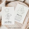 Baby's First ABC Book, Coloring Pages, Baby Shower Activity, Printable File, 2 Sizes Included Baby's First ABC Book, Coloring Pages, Baby Shower Activity, Printable File, 2 Sizes Included