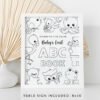 Baby's First Animals ABC Book, Coloring Book, Baby Shower Activity, Printable File, 2 Sizes Included Baby's First Animals ABC Book, Coloring Book, Baby Shower Activity, Printable File, 2 Sizes Included