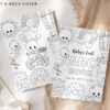 Baby's First ABC Book, Blank ABC Book, Draw Your Own, Baby Shower Activity, Printable File, 2 Sizes Included