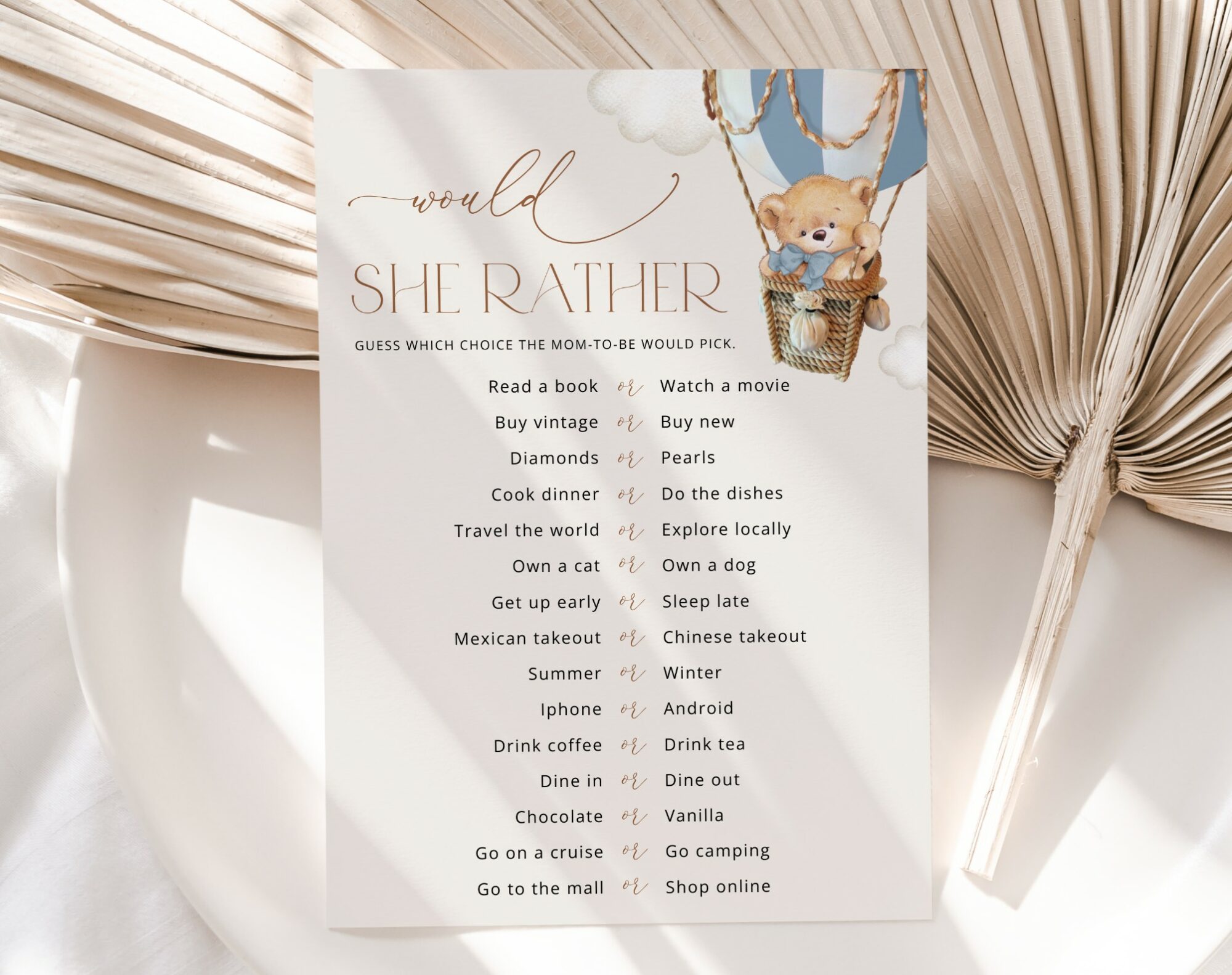 Bear in Blue Balloon Baby Shower Games, Set of 3 Games, Boy Baby Shower, Printable File, Edit Yourself, SH55 Bear in Blue Balloon Baby Shower Games, Set of 3 Games, Boy Baby Shower, Printable File, Edit Yourself, SH55