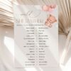 Baby Bear with Pink Balloons Baby Shower Games, Set of 3 Games, Girl Baby Shower, Printable File, Edit Yourself, SH58 Baby Bear with Pink Balloons Baby Shower Games, Set of 3 Games, Girl Baby Shower, Printable File, Edit Yourself, SH58