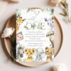 Wild Animals First Birthday Invitation, Birthday Stationery, Boy Birthday, Printable File, Edit Yourself, SH32