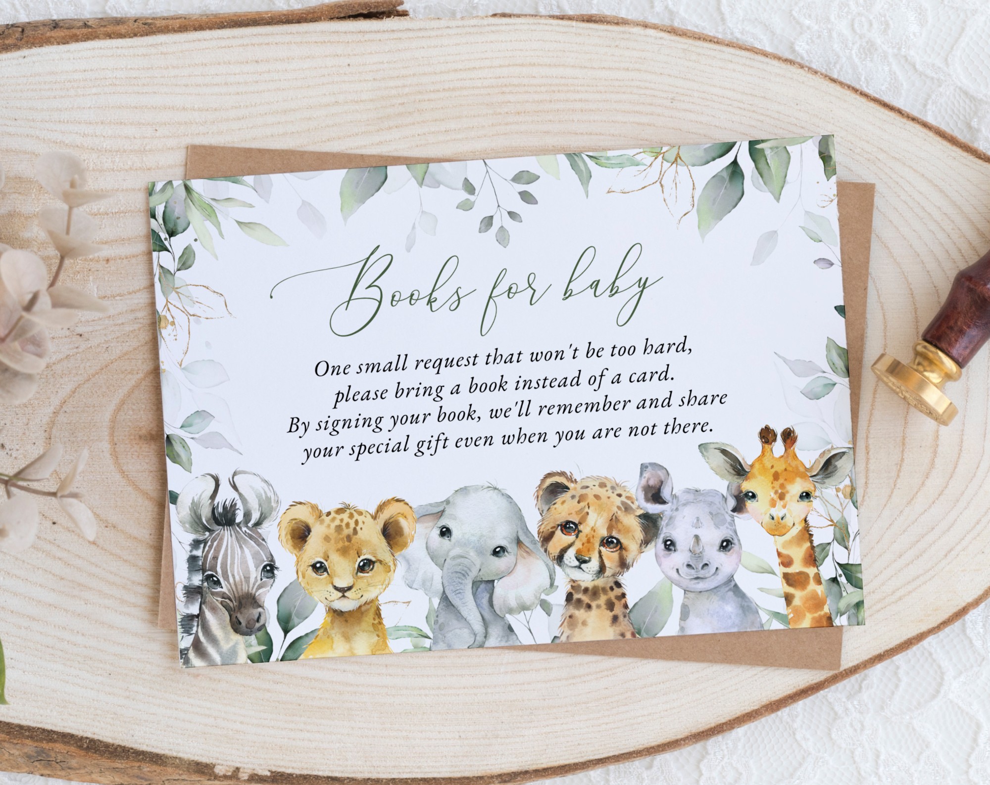 Wild Animals Baby Shower Invitation Suite, Boy Baby Shower, Printable File, Edit Yourself, SH42 Wild Animals Baby Shower Invitation Suite, Boy Baby Shower, Printable File, Edit Yourself, SH42