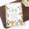 Wild Animals and Hibiscus Baby Shower Invitation, Girl Baby Shower, Printable File, Edit Yourself, SH84
