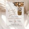Bear and Brown Balloons First Birthday Invitation, Birthday Stationery, Boy Birthday, Printable File, Edit Yourself, SH88 Bear and Brown Balloons First Birthday Invitation, Birthday Stationery, Boy Birthday, Printable File, Edit Yourself, SH88