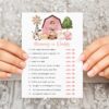 Farm Animals and Pink Barn Baby Shower Games, Set of 3 Games, Girl Baby Shower, Printable File, Edit Yourself, SH98