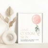 Pink Balloon Custom Sign, Birthday Sign, First Birthday, Girl Birthday, Printable File, Edit Yourself, SH101 Pink Balloon Custom Sign, Birthday Sign, First Birthday, Girl Birthday, Printable File, Edit Yourself, SH101