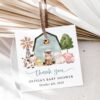 Farm Animals and Blue Barn Favor Tags, Gift Tags, Party Tags, Boy Baby Shower, Printable File, Edit Yourself, SH102 Farm Animals and Blue Barn Favor Tags, Gift Tags, Party Tags, Boy Baby Shower, Printable File, Edit Yourself, SH102