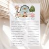 Farm Animals and Blue Barn Baby Shower Games, Set of 3 Games, Boy Baby Shower, Printable File, Edit Yourself, SH102