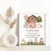 Farm Animals and Brown Barn Custom Sign, Printable File, Edit Yourself, SH103 SH116