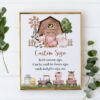 Farm Animals and Brown Barn Custom Sign, Printable File, Edit Yourself, SH103 SH116