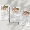 Farm Animals and Brown Barn Baby Shower Games, Set of 3 Games, Gender Neutral Baby Shower, Printable File, Edit Yourself, SH103