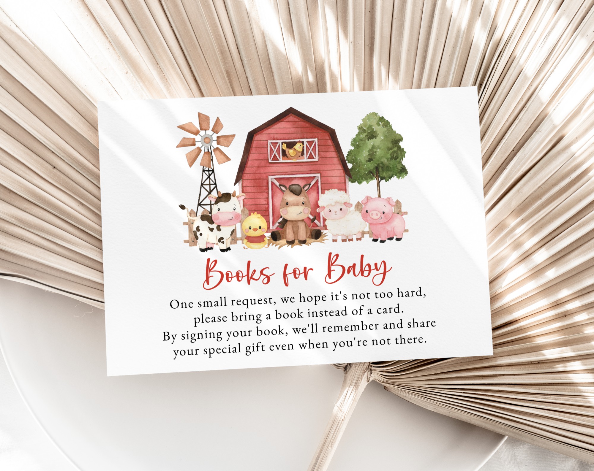 Farm Animals and Red Barn Baby Shower Invitation Suite, Girl Baby Shower, Printable File, Edit Yourself, SH104 Farm Animals and Red Barn Baby Shower Invitation Suite, Girl Baby Shower, Printable File, Edit Yourself, SH104