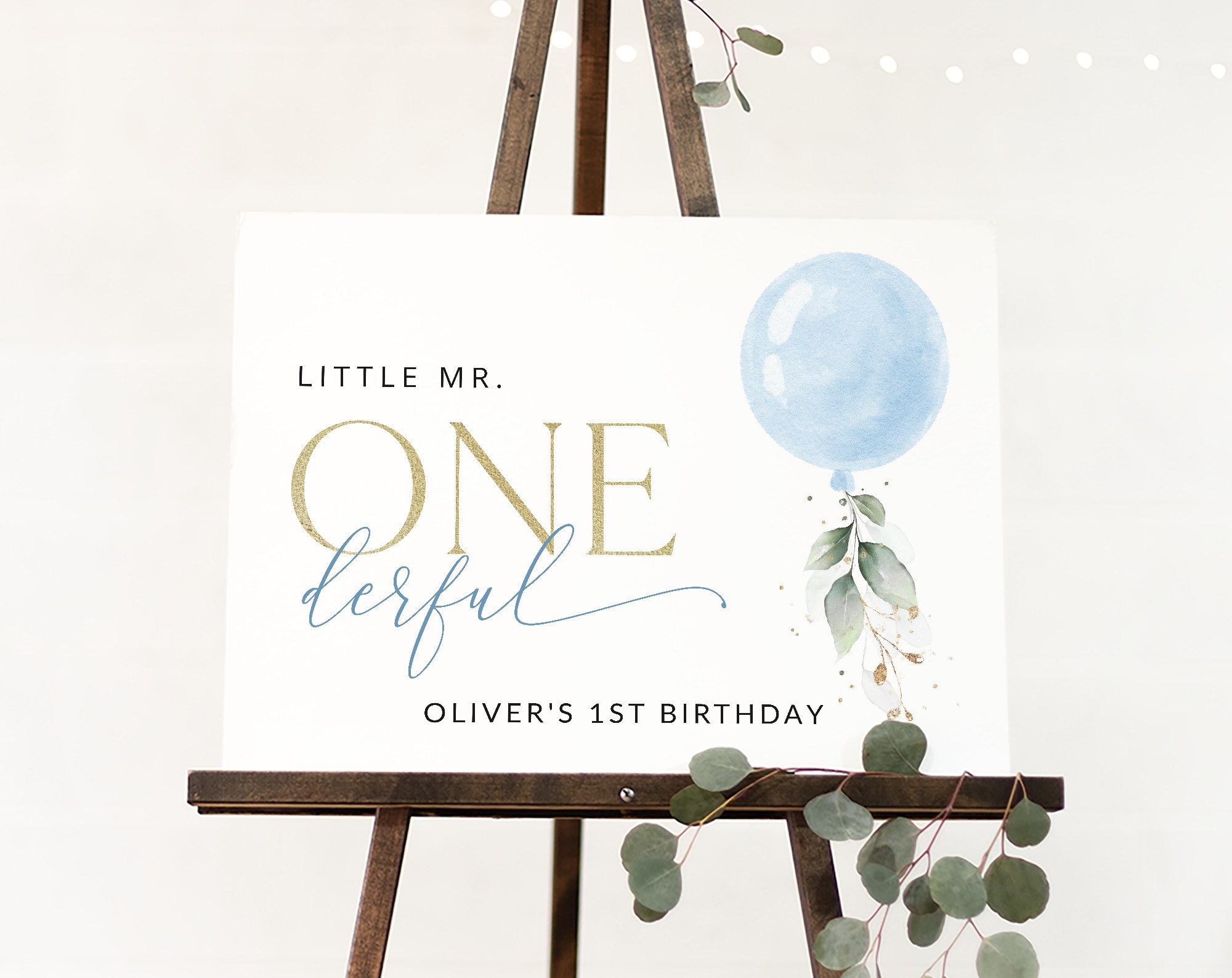 Blue Balloon Welcome Sign, Birthday Sign, First Birthday, Boy Birthday, Printable File, Edit Yourself, SH105 Blue Balloon Welcome Sign, Birthday Sign, First Birthday, Boy Birthday, Printable File, Edit Yourself, SH105