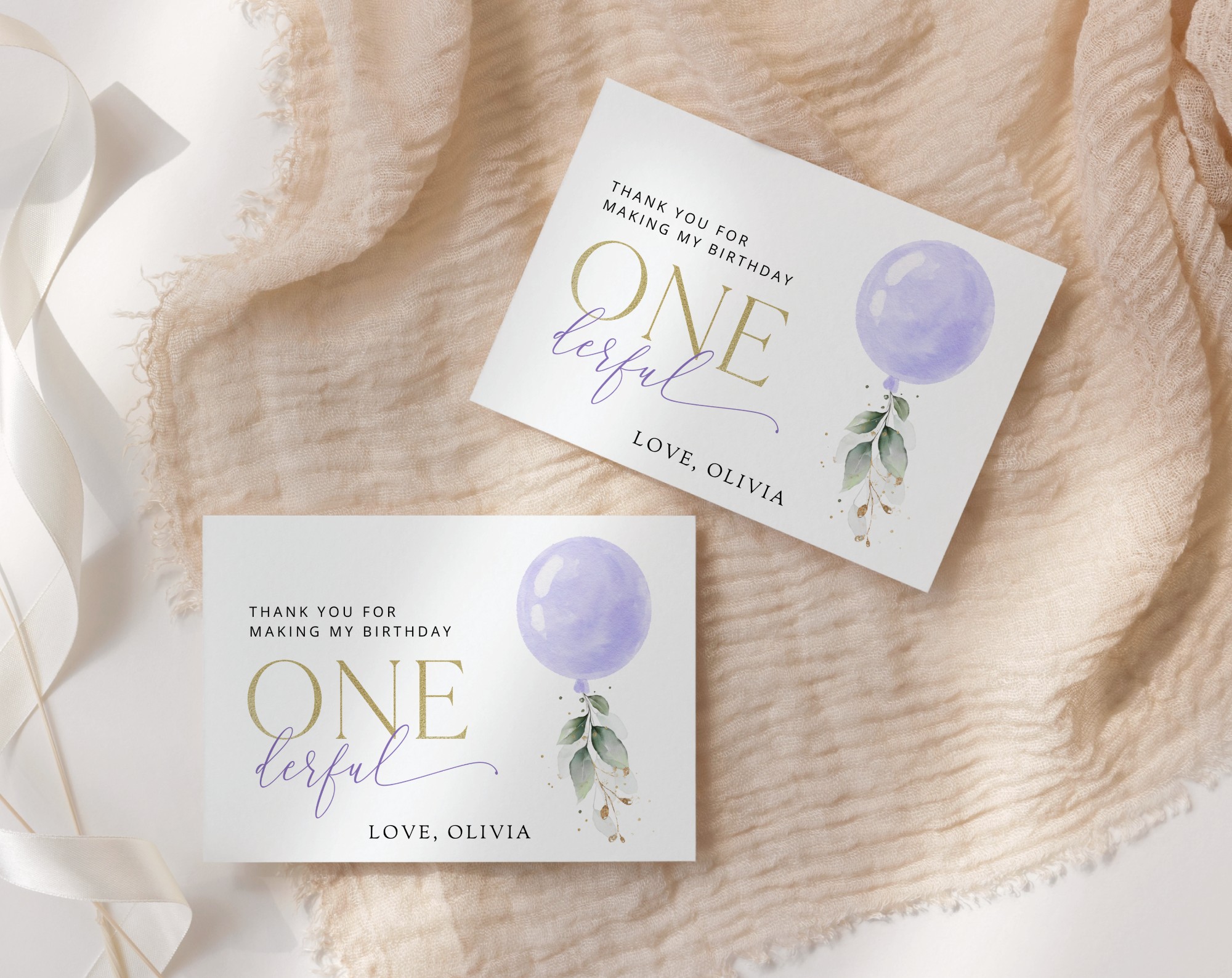 Purple Balloon Thank You Card, First Birthday, Girl Birthday, Printable File, Edit Yourself, SH106 Purple Balloon Thank You Card, First Birthday, Girl Birthday, Printable File, Edit Yourself, SH106