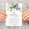 Eucalyptus Leaves Birthday Mini Bundle, Any Birthday, Printable File, Edit Yourself, SH110