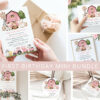 Farm Animals and Pink Barn First Birthday Mini Bundle, Girl Birthday, Printable File, Edit Yourself, SH112 Farm Animals and Pink Barn First Birthday Mini Bundle, Girl Birthday, Printable File, Edit Yourself, SH112